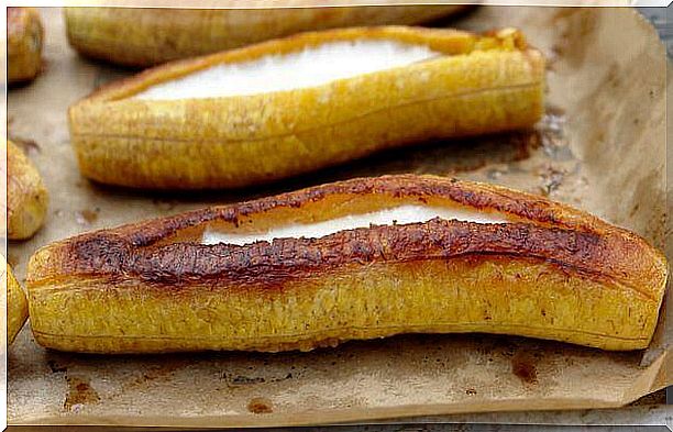 Stuffed plantains