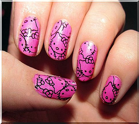 strong nails with nail polish