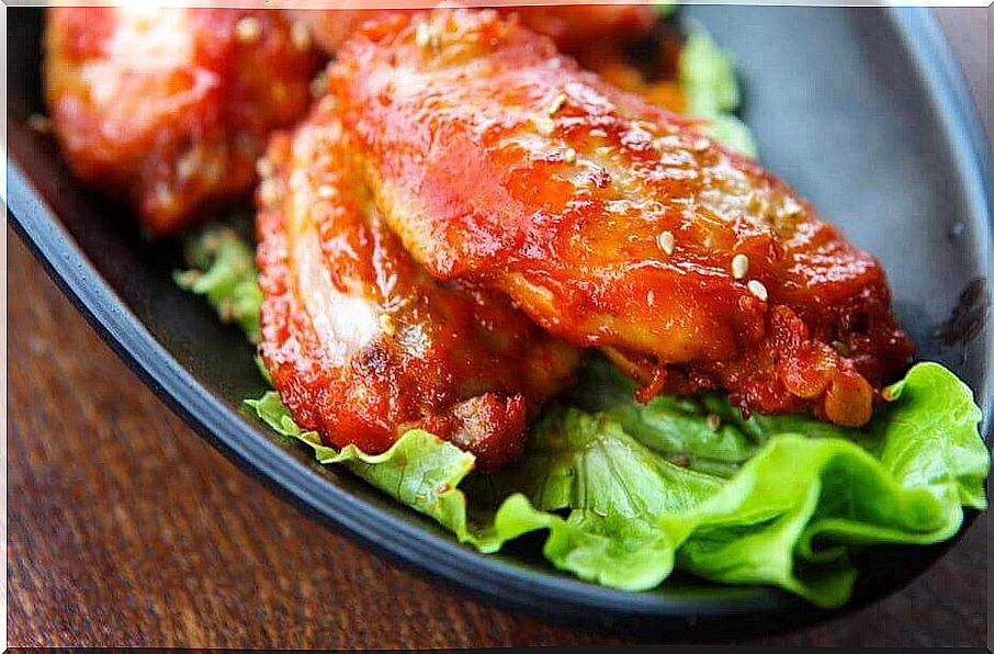 delicious chicken wings - honey