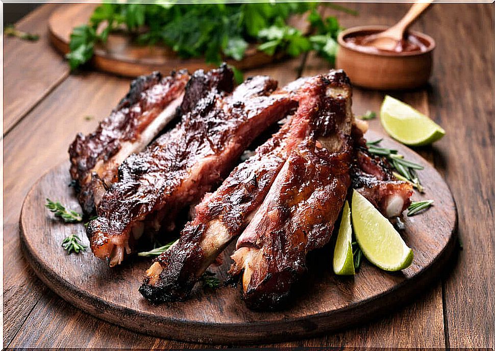 Delicious recipes for caramelized ribs