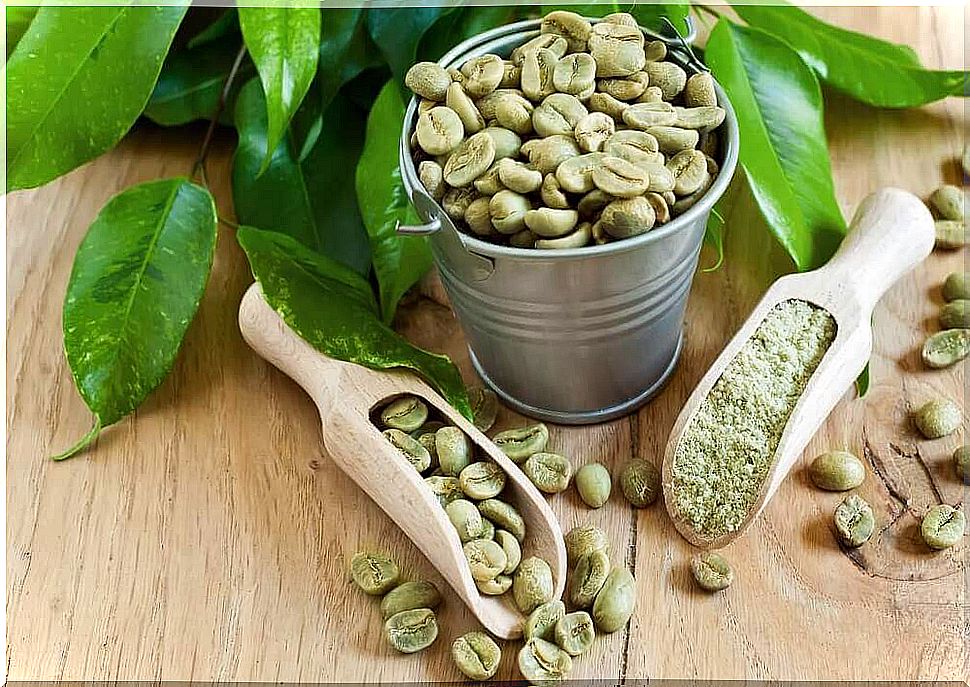 Lose weight with green coffee beans