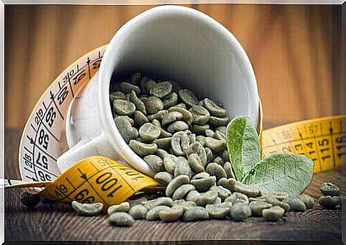 Green coffee beans