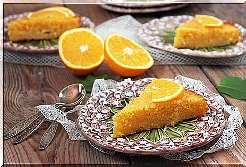 Orange cake: 2 delicious and healthy recipes