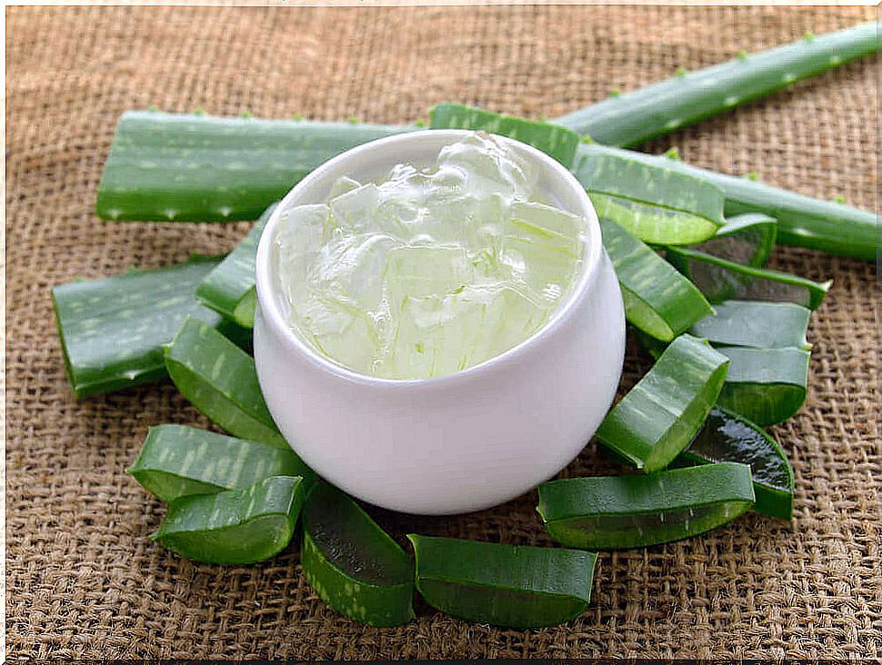 Aloe vera for age spots