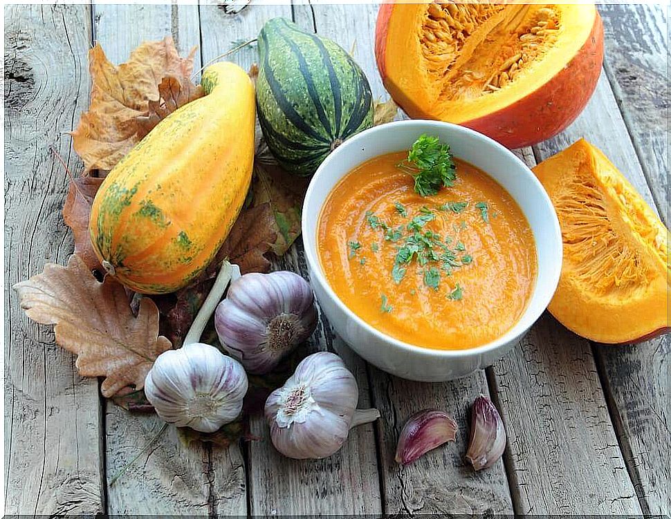 Recipe for pumpkin cream soup light