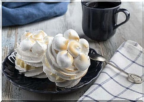 Recipe for vegan meringues