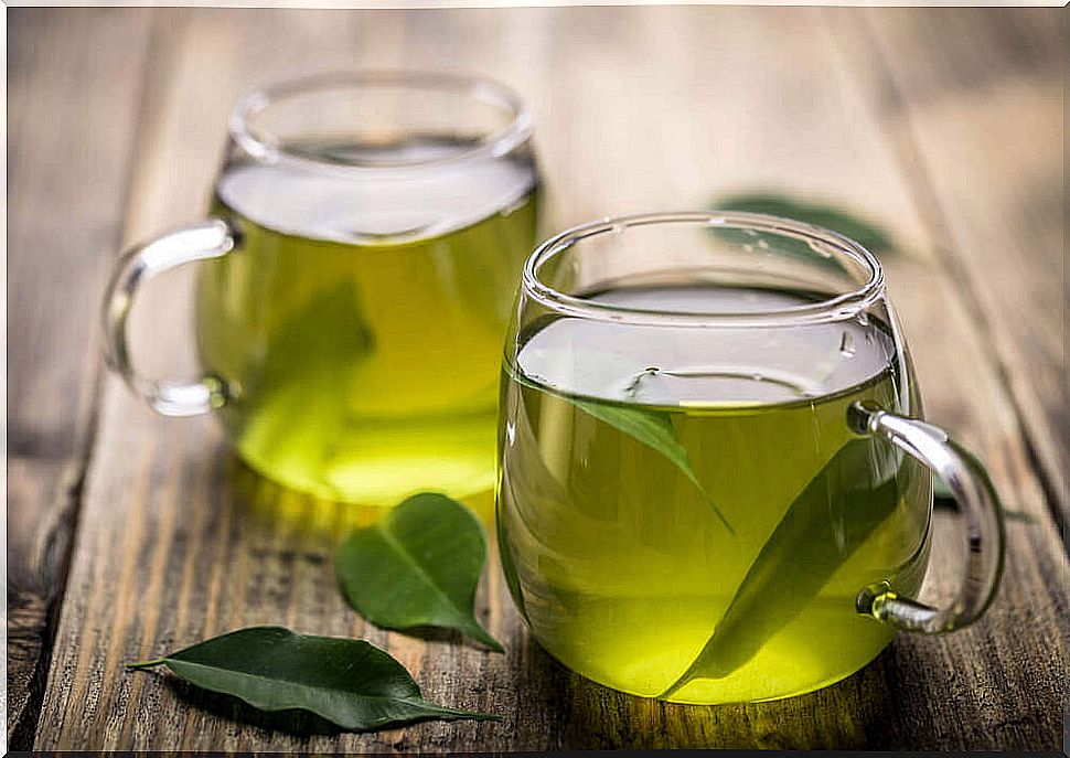 Diet for a fatty liver: green tea