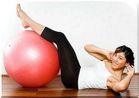 Exercise ball for your health